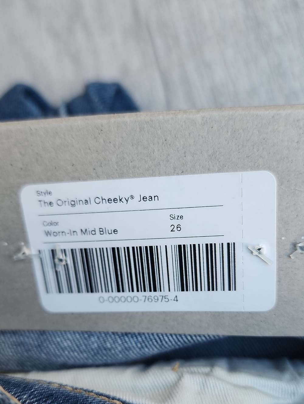 Everlane The Original Cheeky Jean Nwt - Picture 12 of 12